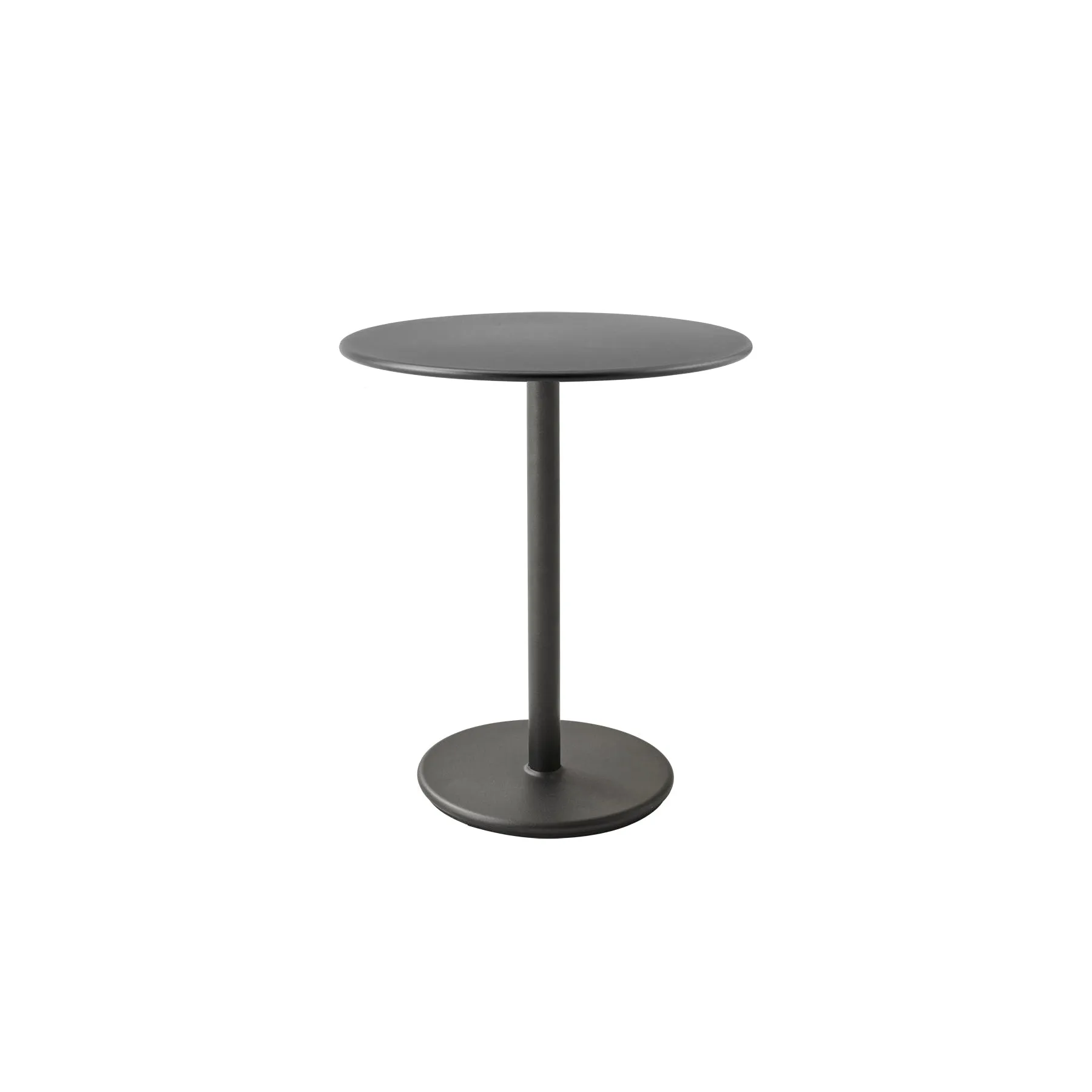 Go Café Pedestal Table in Black
