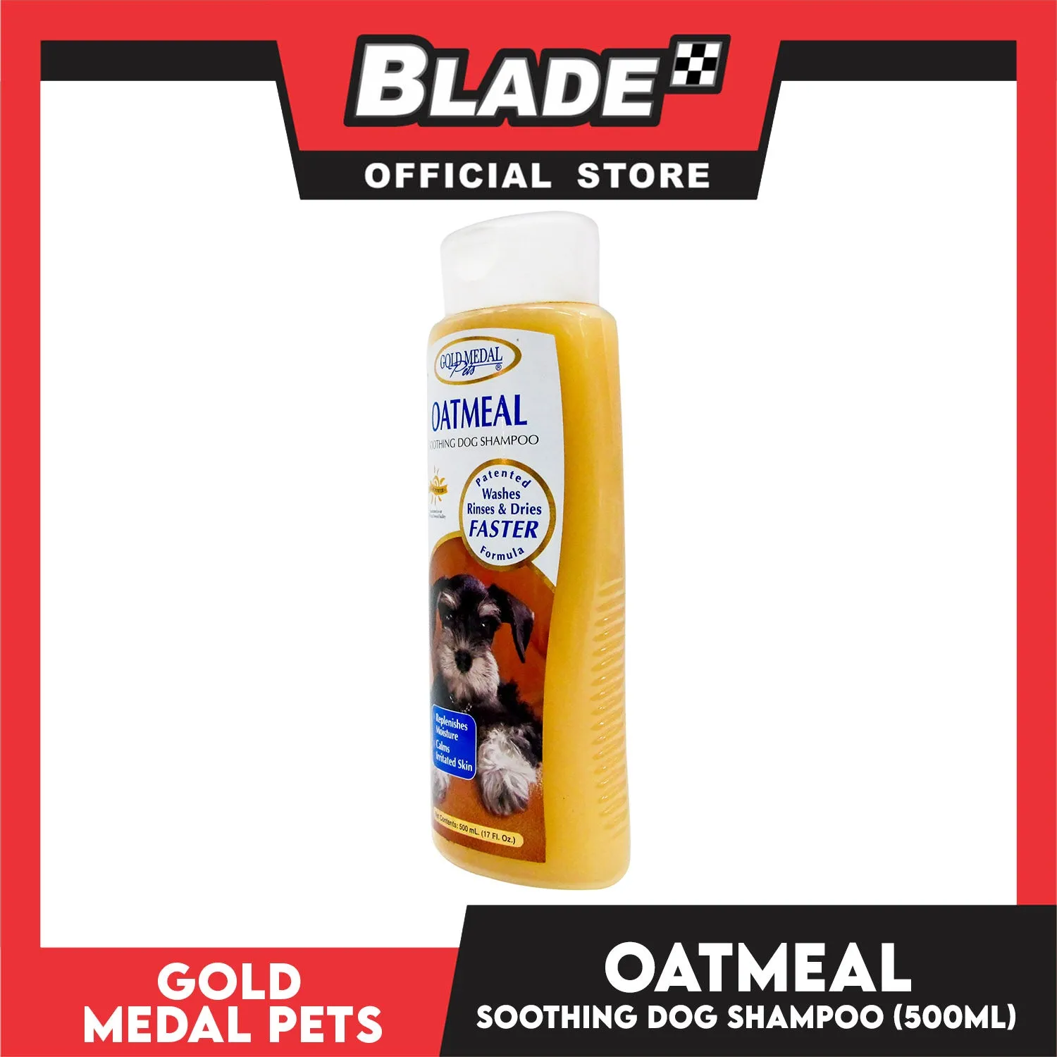 Gold Medal Pets Oatmeal Soothing Dog Shampoo 17oz Helps for Irritated Skin