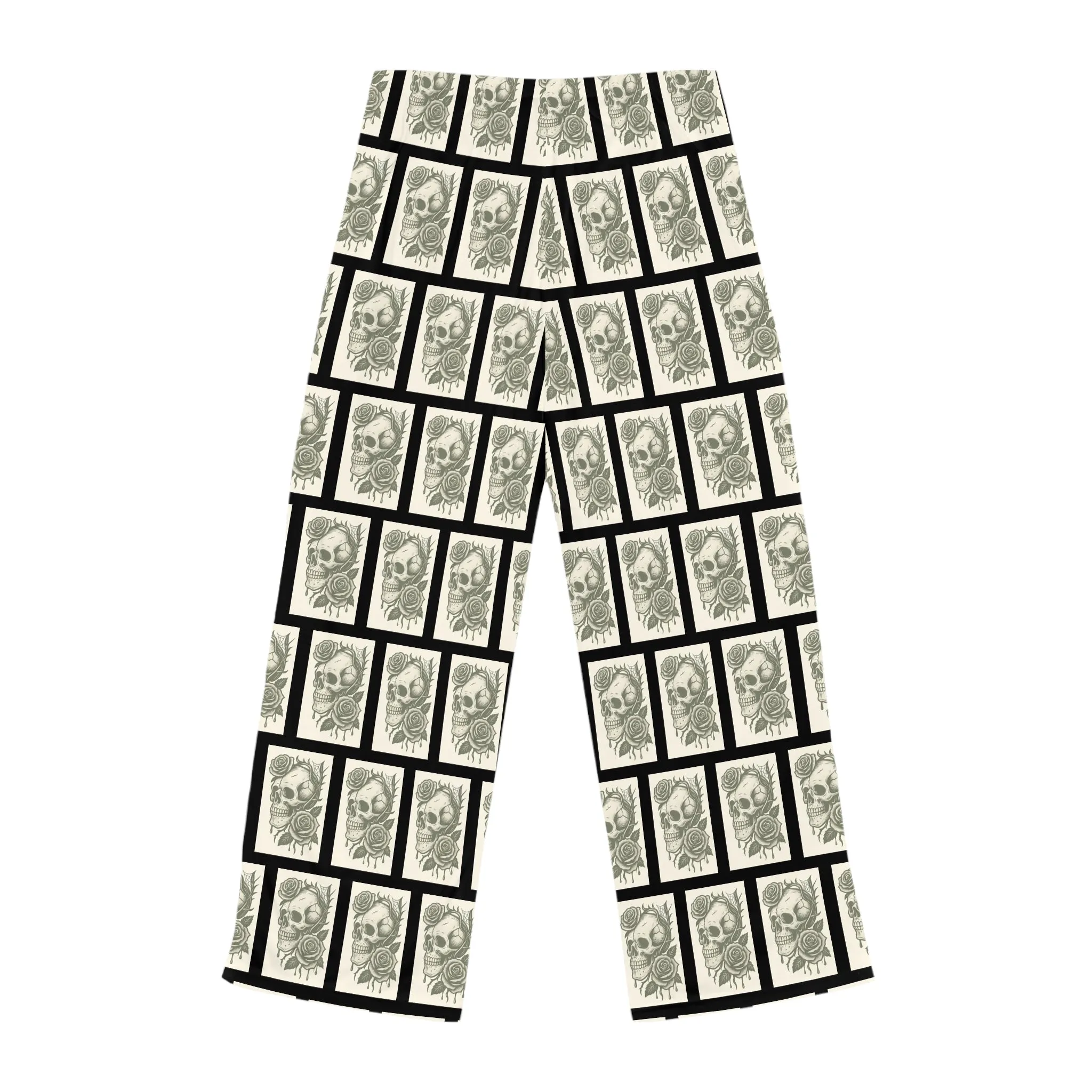 Gold Skull Cozy Women's Pajama Pants