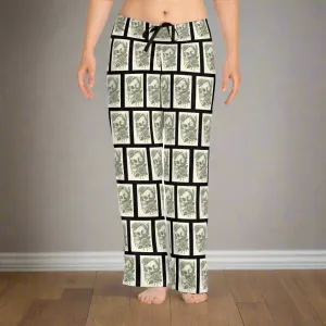 Gold Skull Cozy Women's Pajama Pants