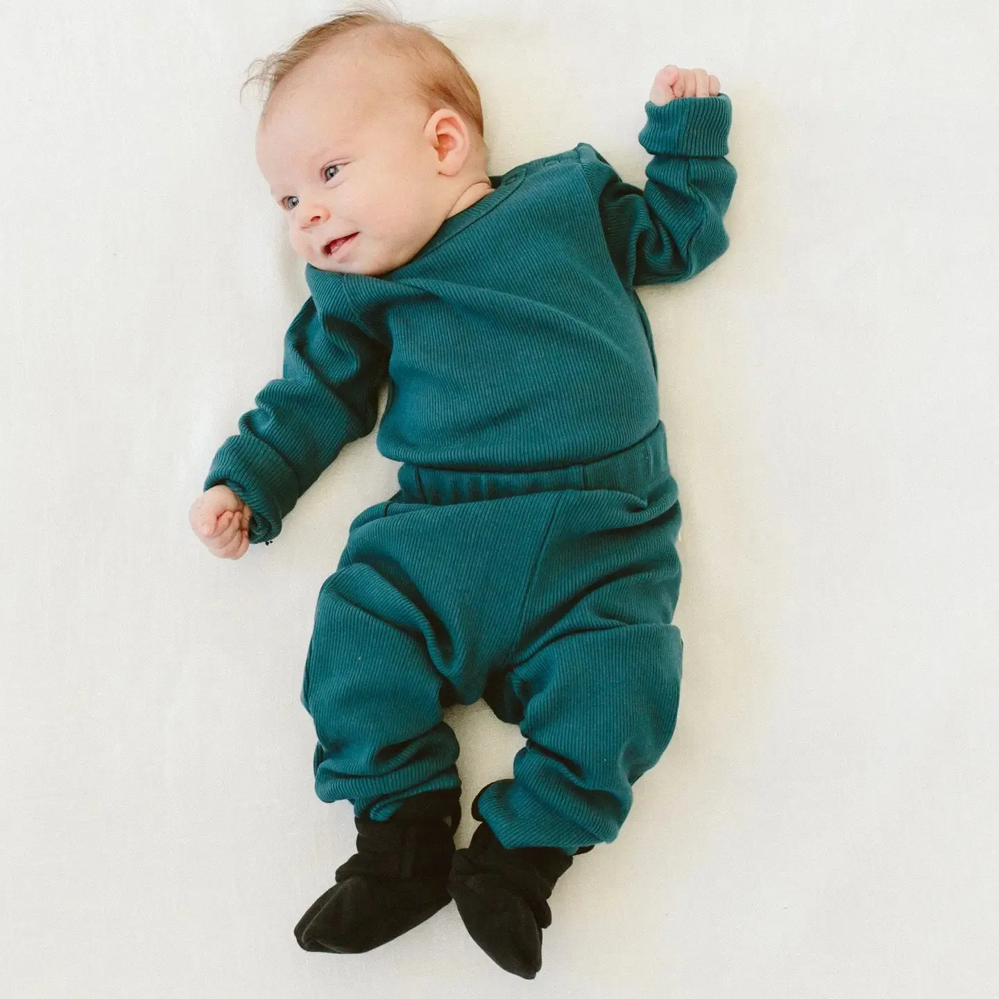 Goumikids - Rib Knit Baby Pants - Hudson