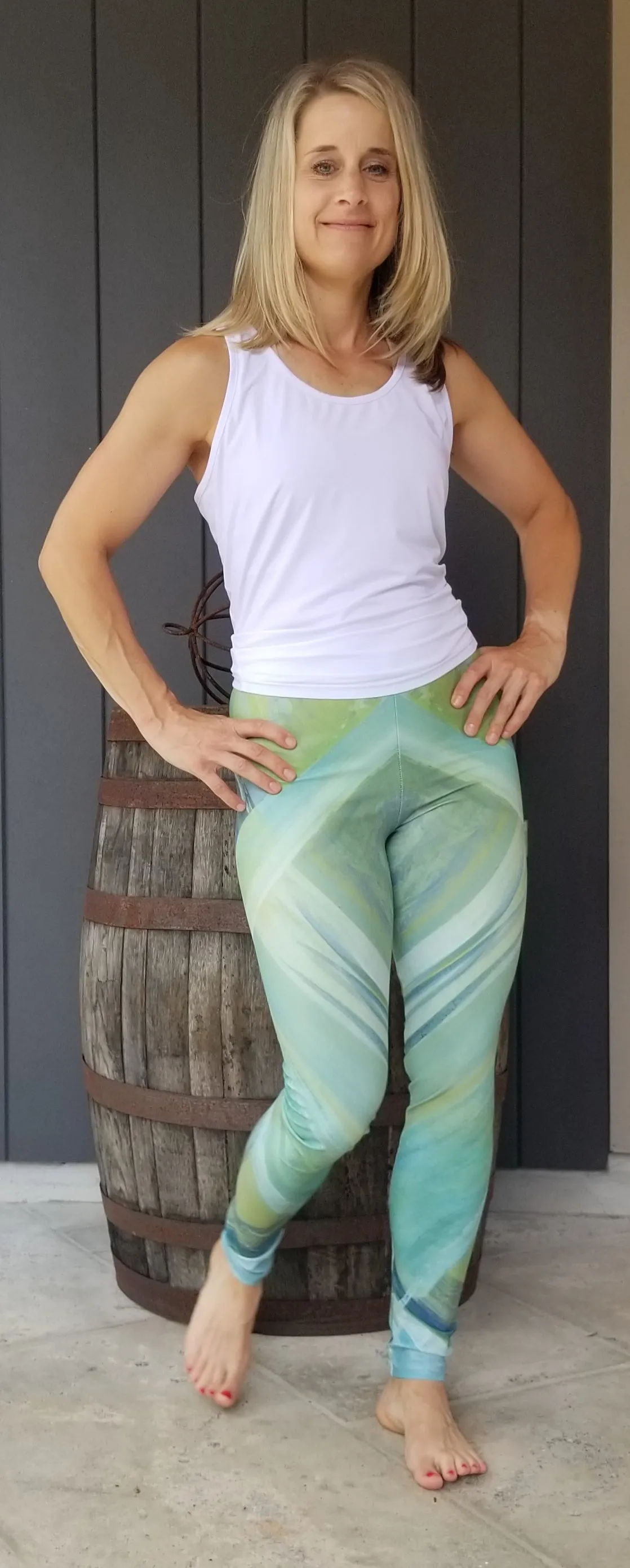 Green Classic Leggings