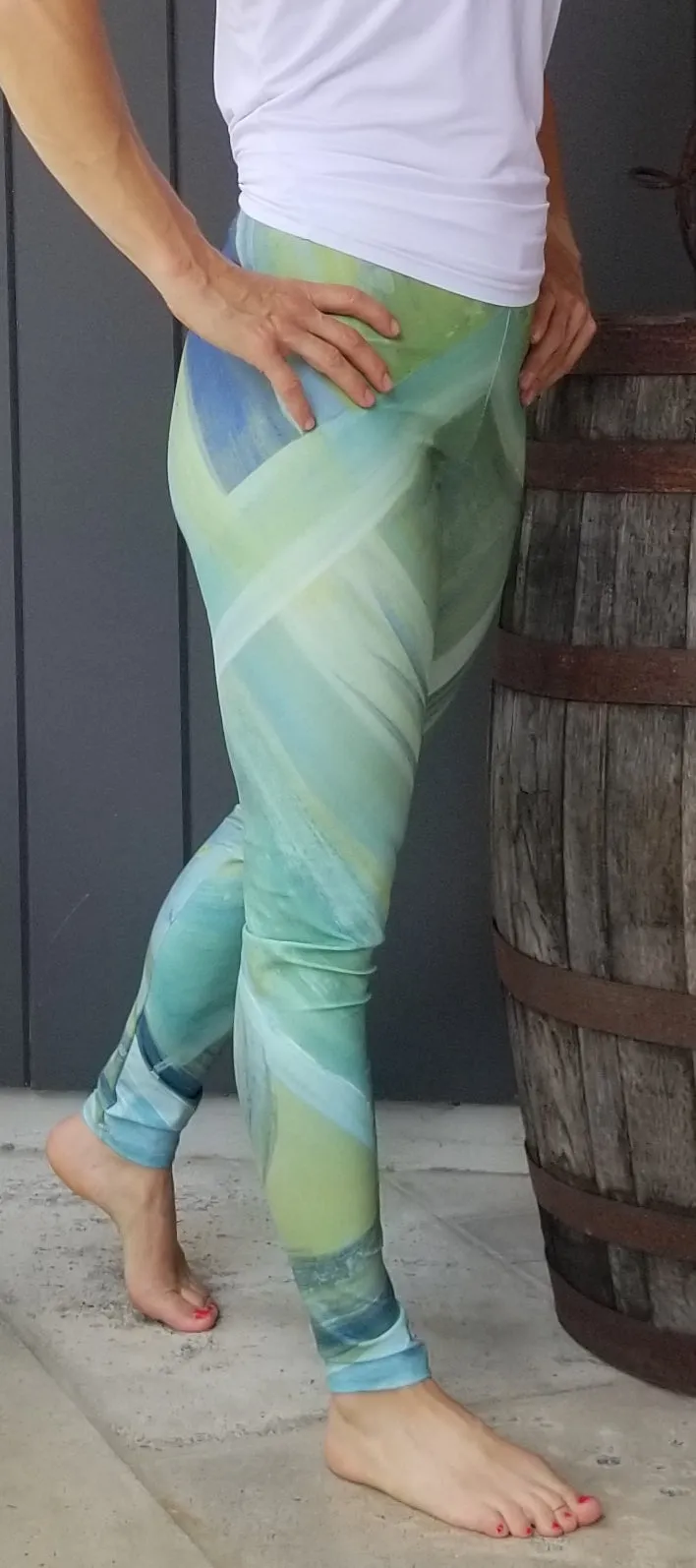Green Classic Leggings