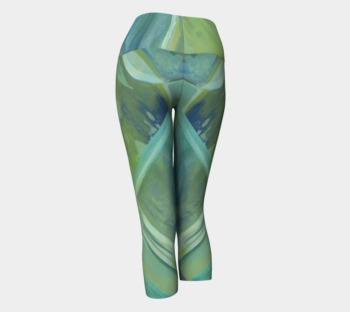 Green Yoga Classic Capris
