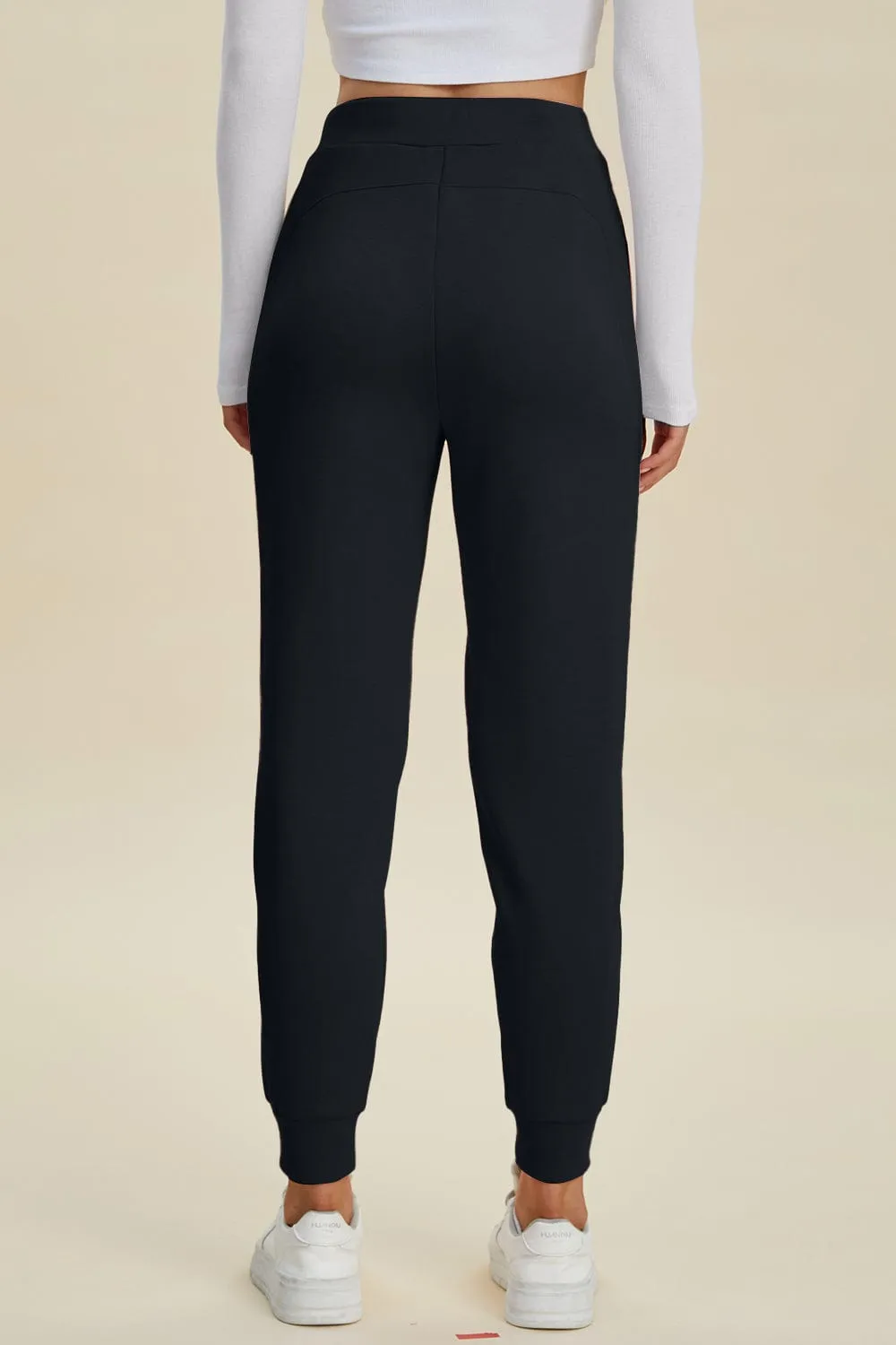 GYPSY - Air Scuba Drawstring High Waist Joggers by Basic Bae