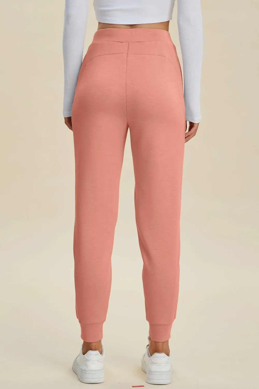 GYPSY - Air Scuba Drawstring High Waist Joggers by Basic Bae
