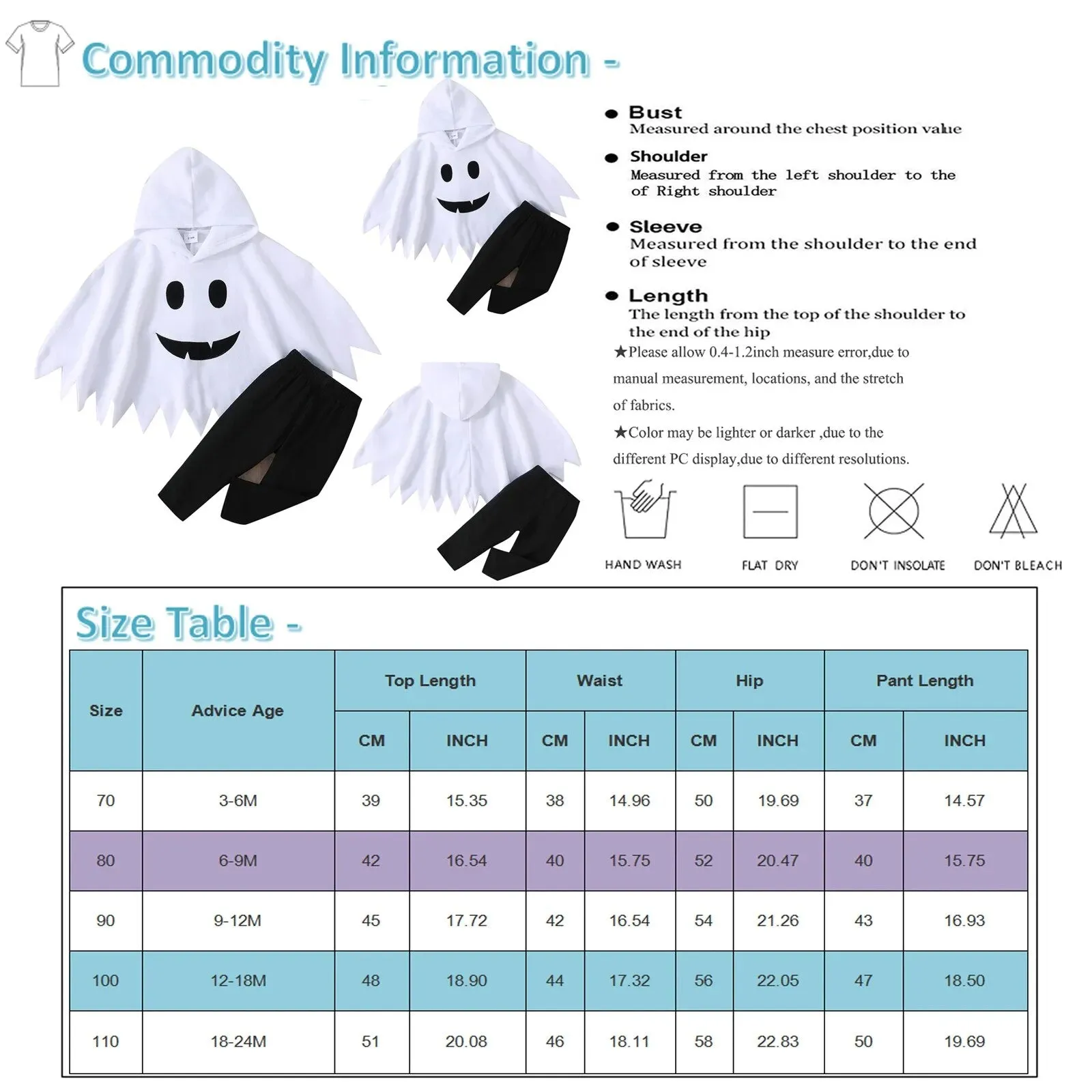 Halloween Costume Set