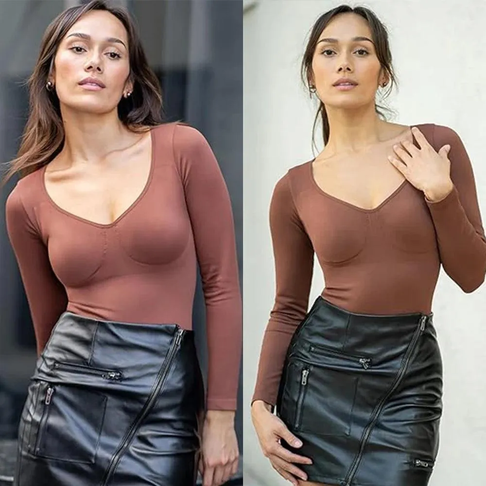 Harper V-Neck Bodysuit Women