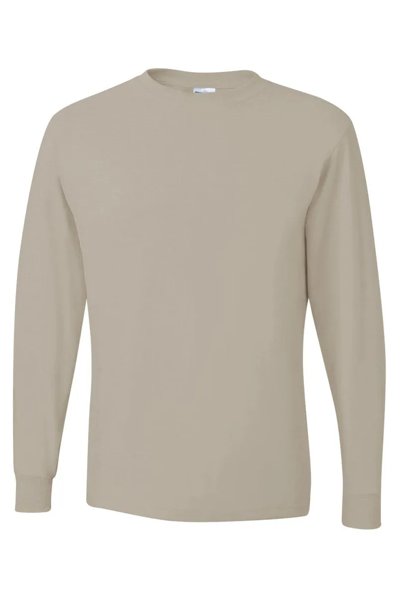 Haunt Mess Unisex Dri-Power Long-Sleeve 50/50 Tee