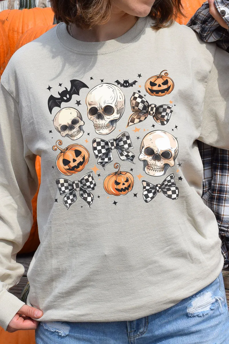 Haunt Mess Unisex Dri-Power Long-Sleeve 50/50 Tee