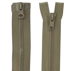 Heavy Duty Moulded Plastic Chunky 2 Way Zip 18" (45cm)