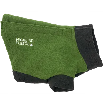 Highline Fleece Dog Coat - Two Tone Green