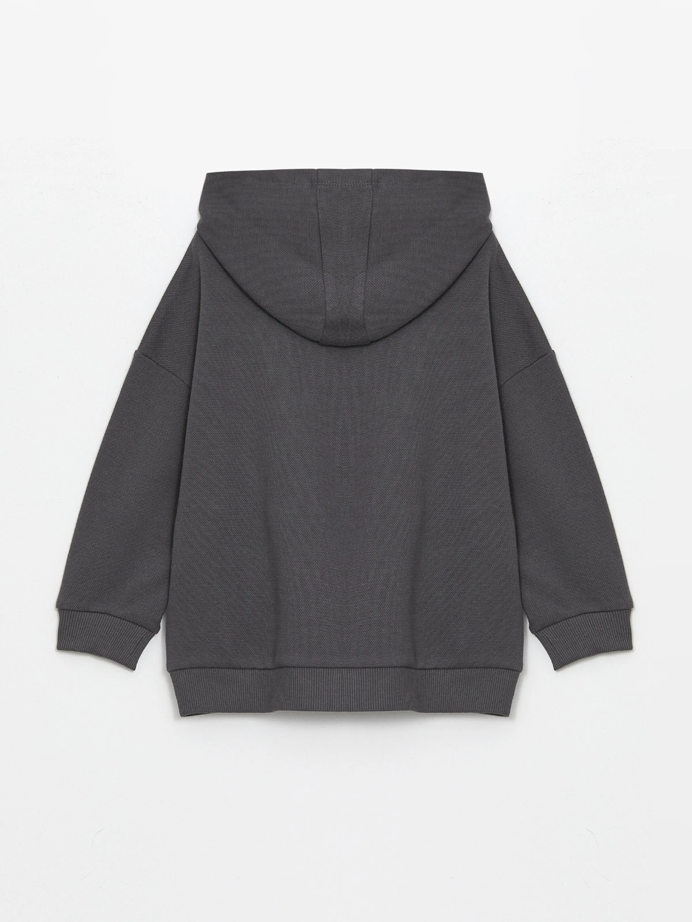 Hooded Long Sleeve Baby Boy Zipper Sweatshirt