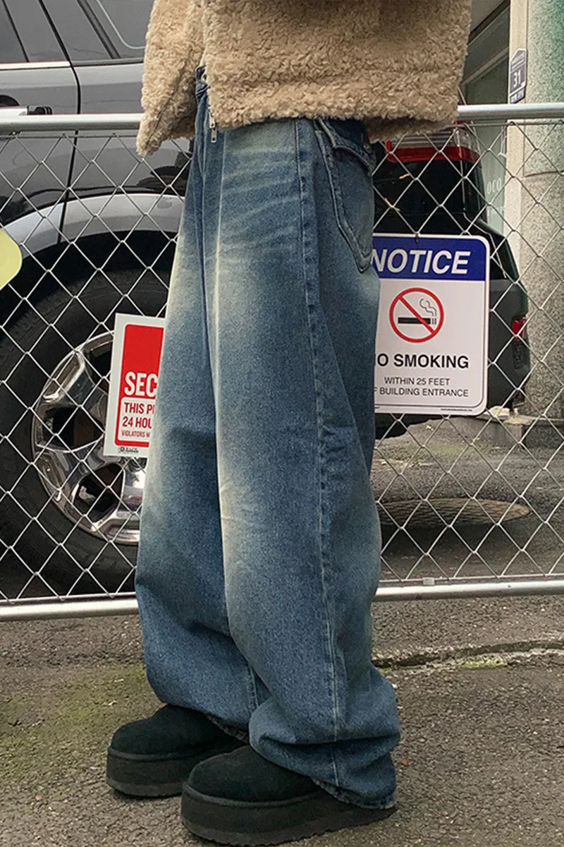 HPS1050 Vintage Vibe Denim Pants