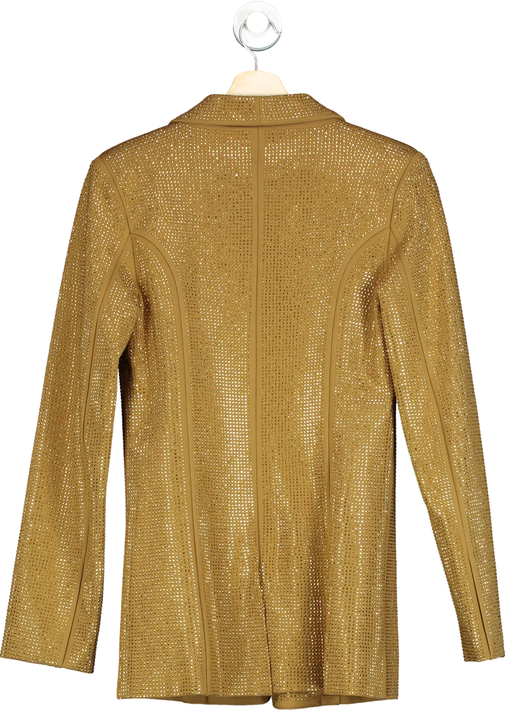 I.AM.GIA Gold Embellished Mariah Blazer UK S