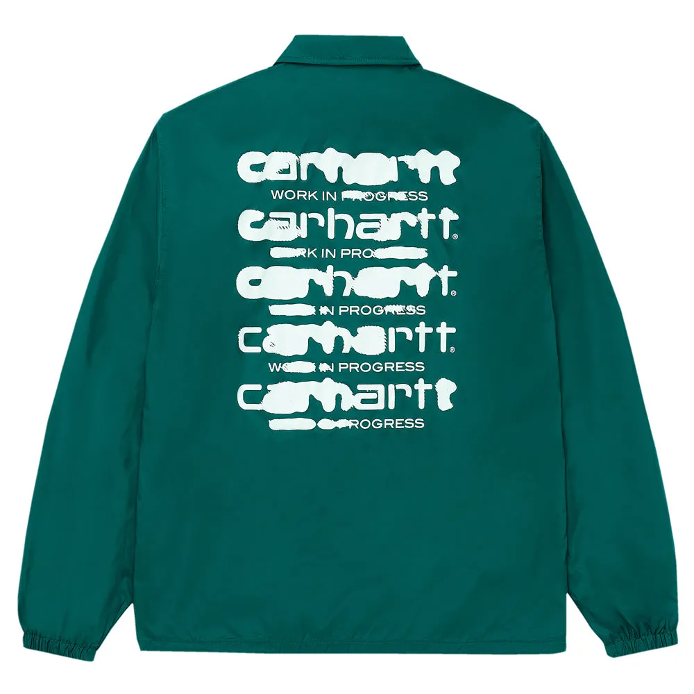 Ink Bleed Coach Jacket | Chervil