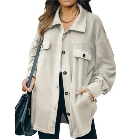 Isabella Fleece Jacket with Buttons