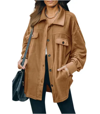Isabella Fleece Jacket with Buttons
