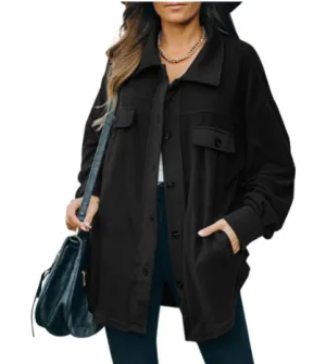 Isabella Fleece Jacket with Buttons