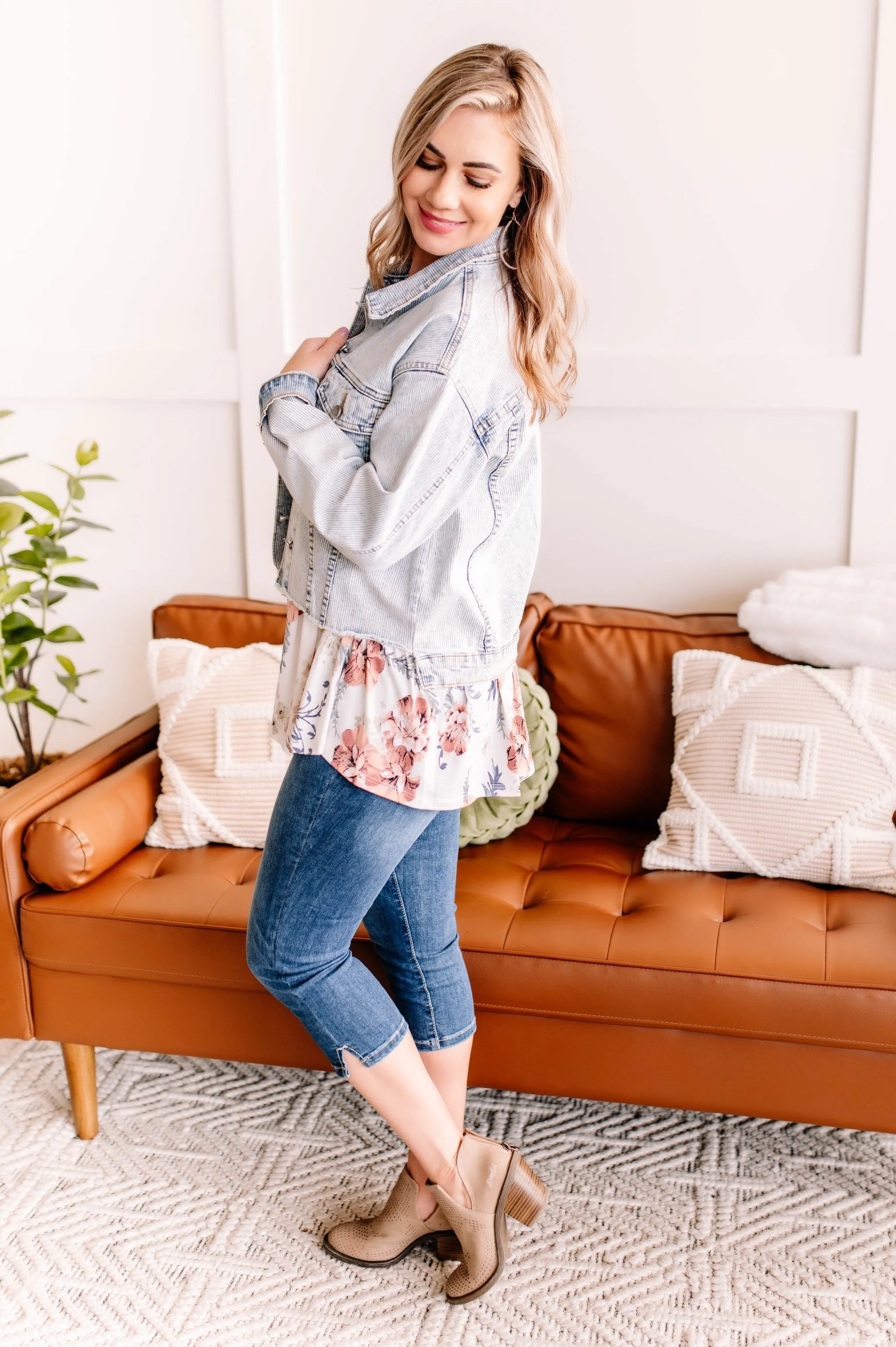 It's High Time Judy Blue Capri Jeans