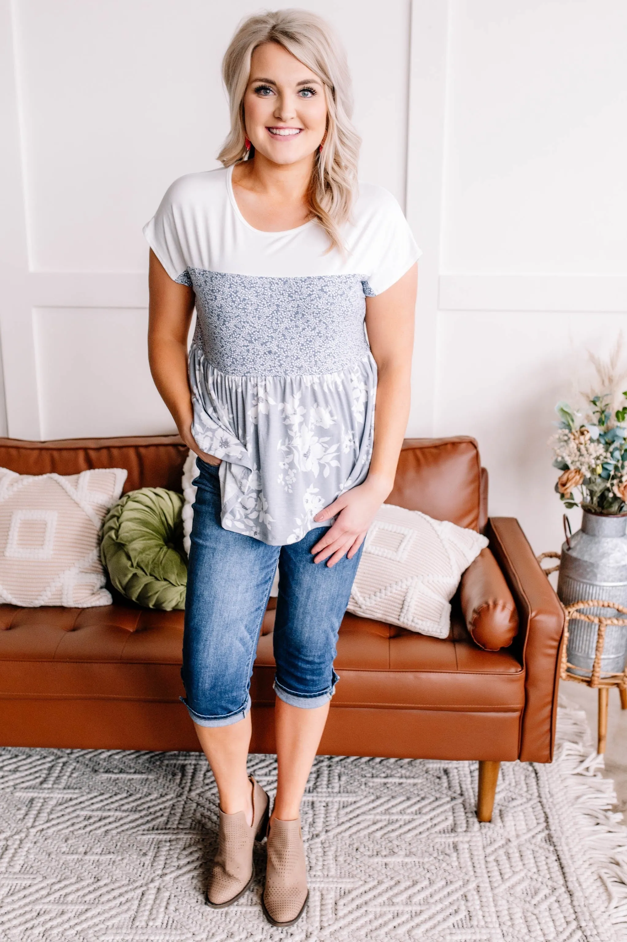 It's High Time Judy Blue Capri Jeans