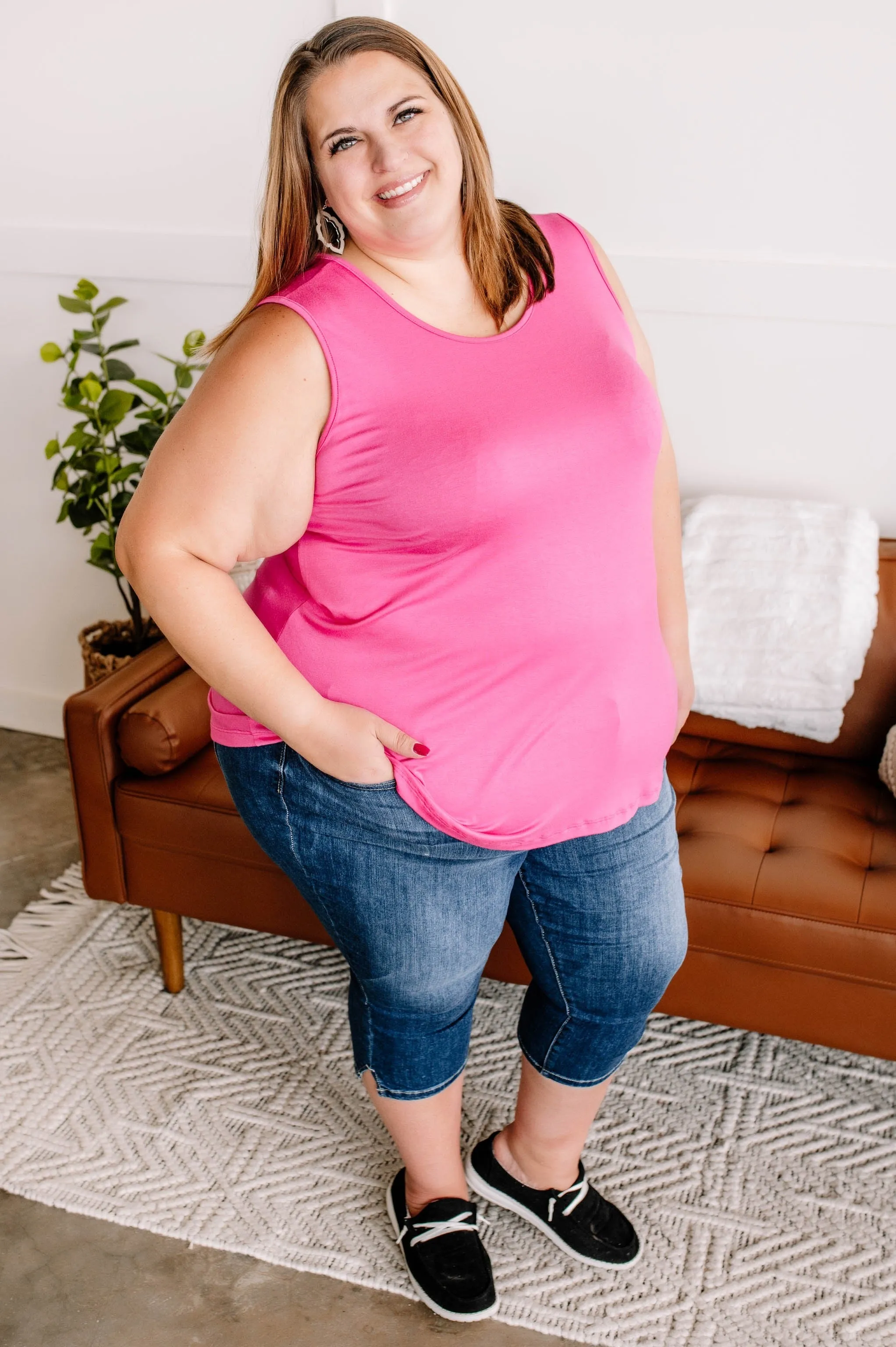 It's High Time Judy Blue Capri Jeans