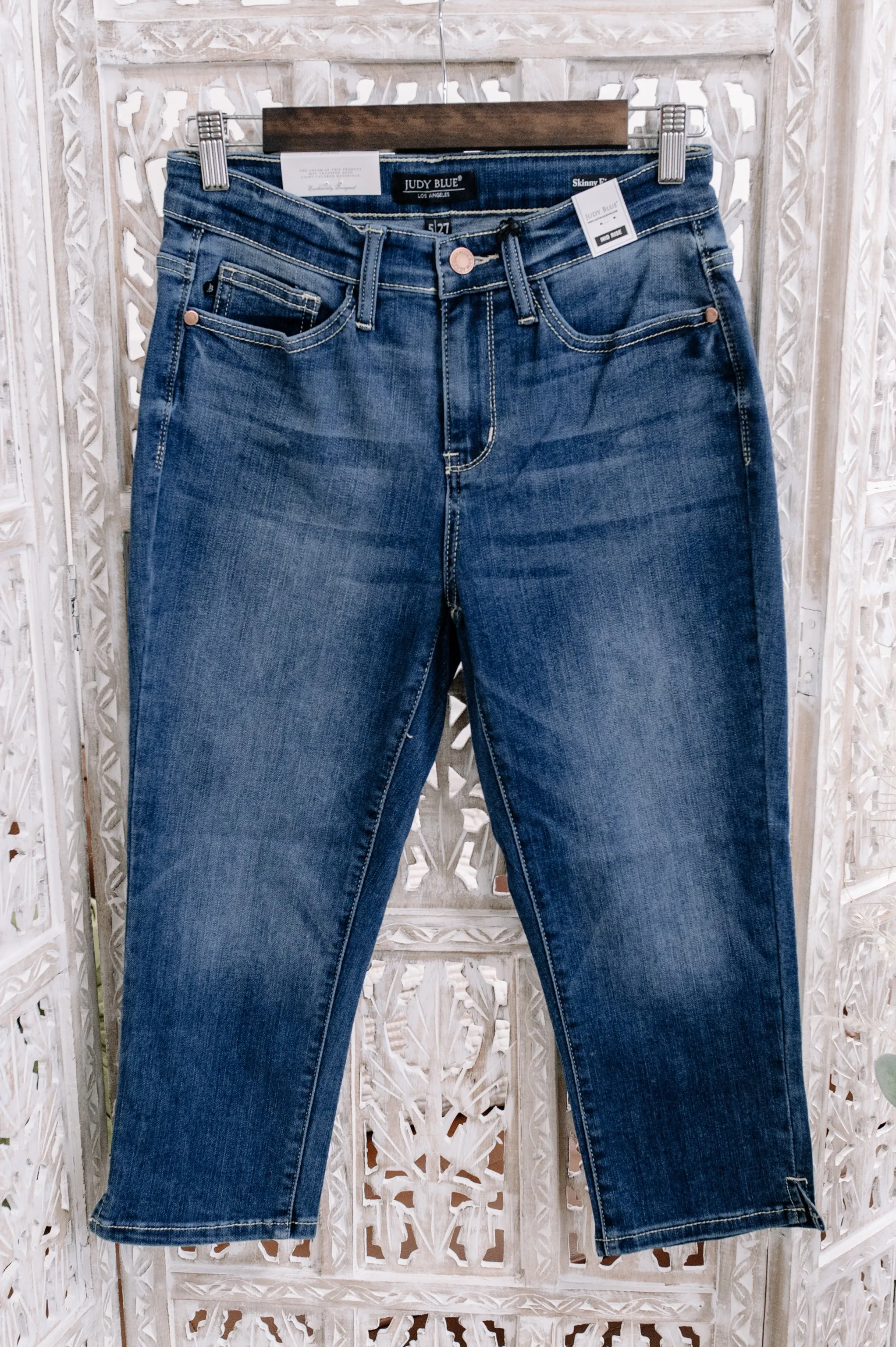 It's High Time Judy Blue Capri Jeans