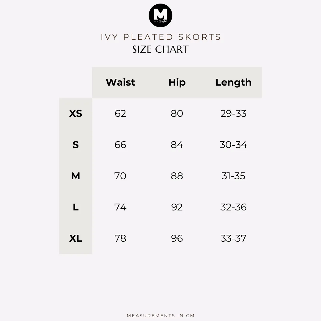 Ivy Pleated Skorts