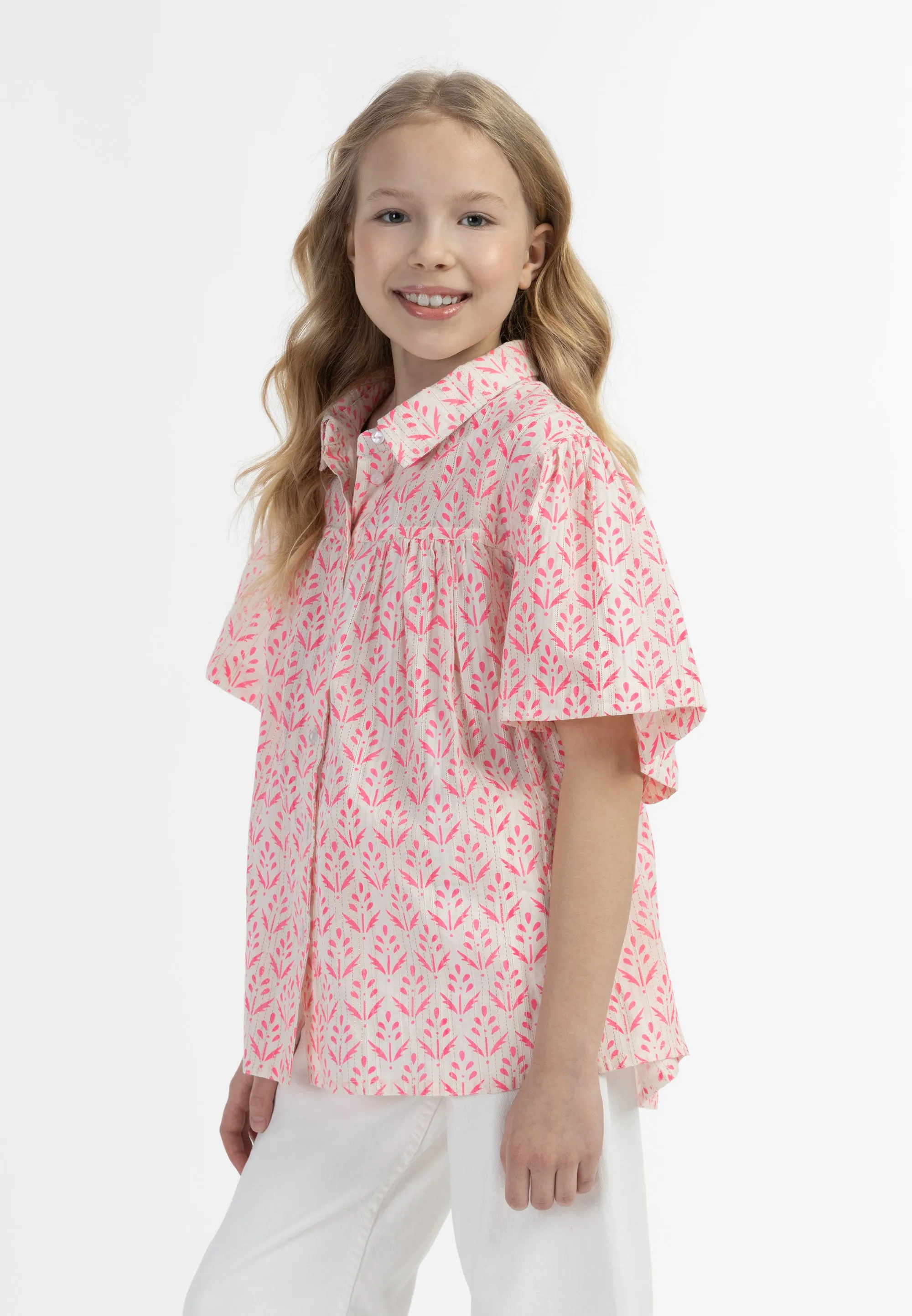 IZIA Short Sleeve Blouse