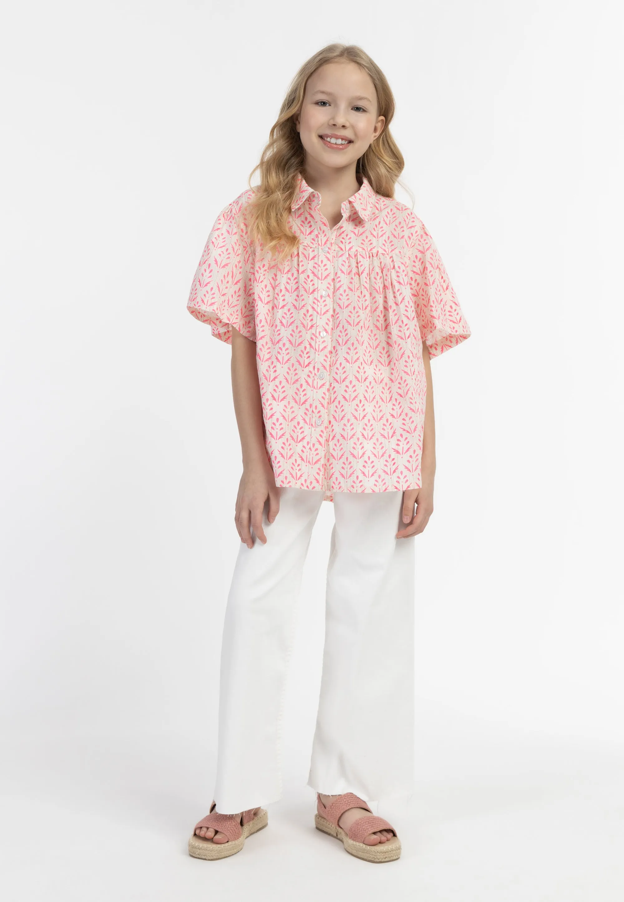IZIA Short Sleeve Blouse