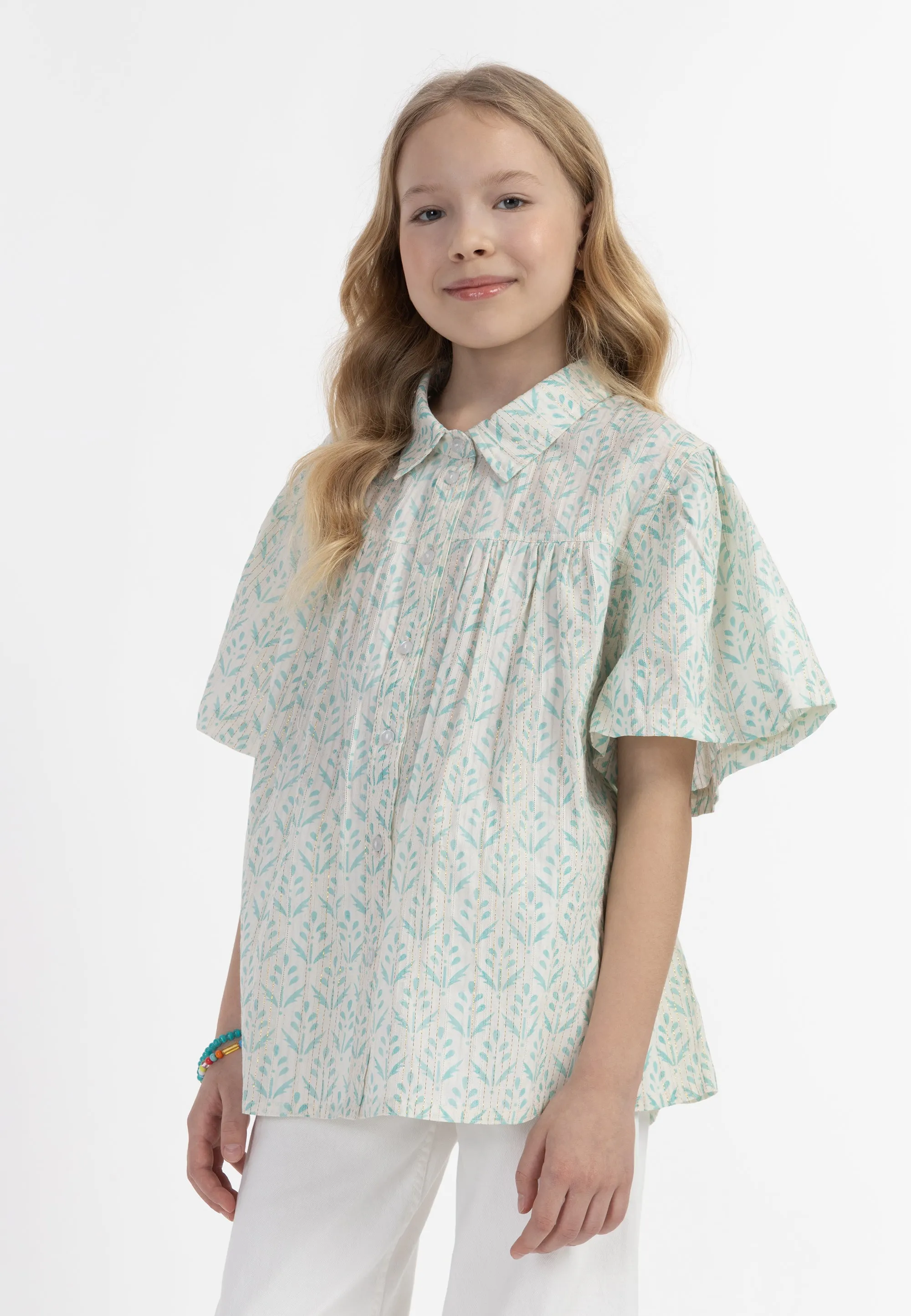 IZIA Short Sleeve Blouse