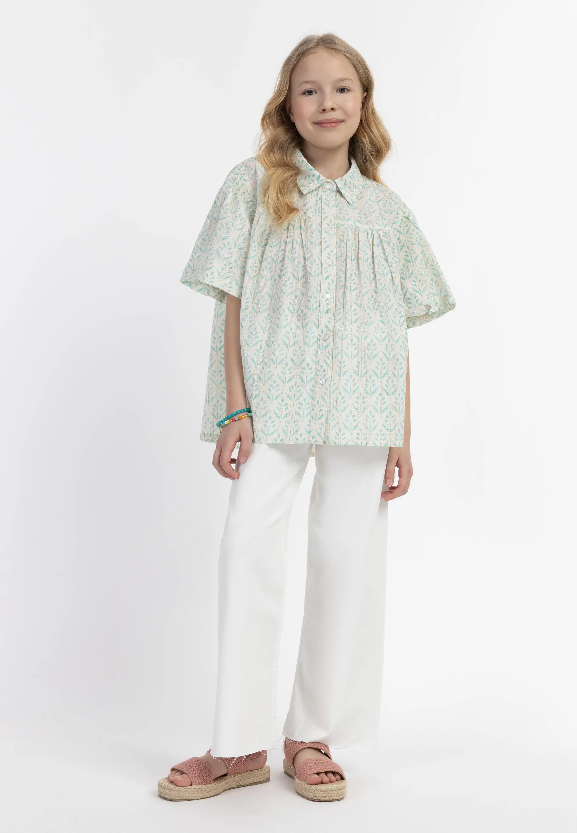 IZIA Short Sleeve Blouse