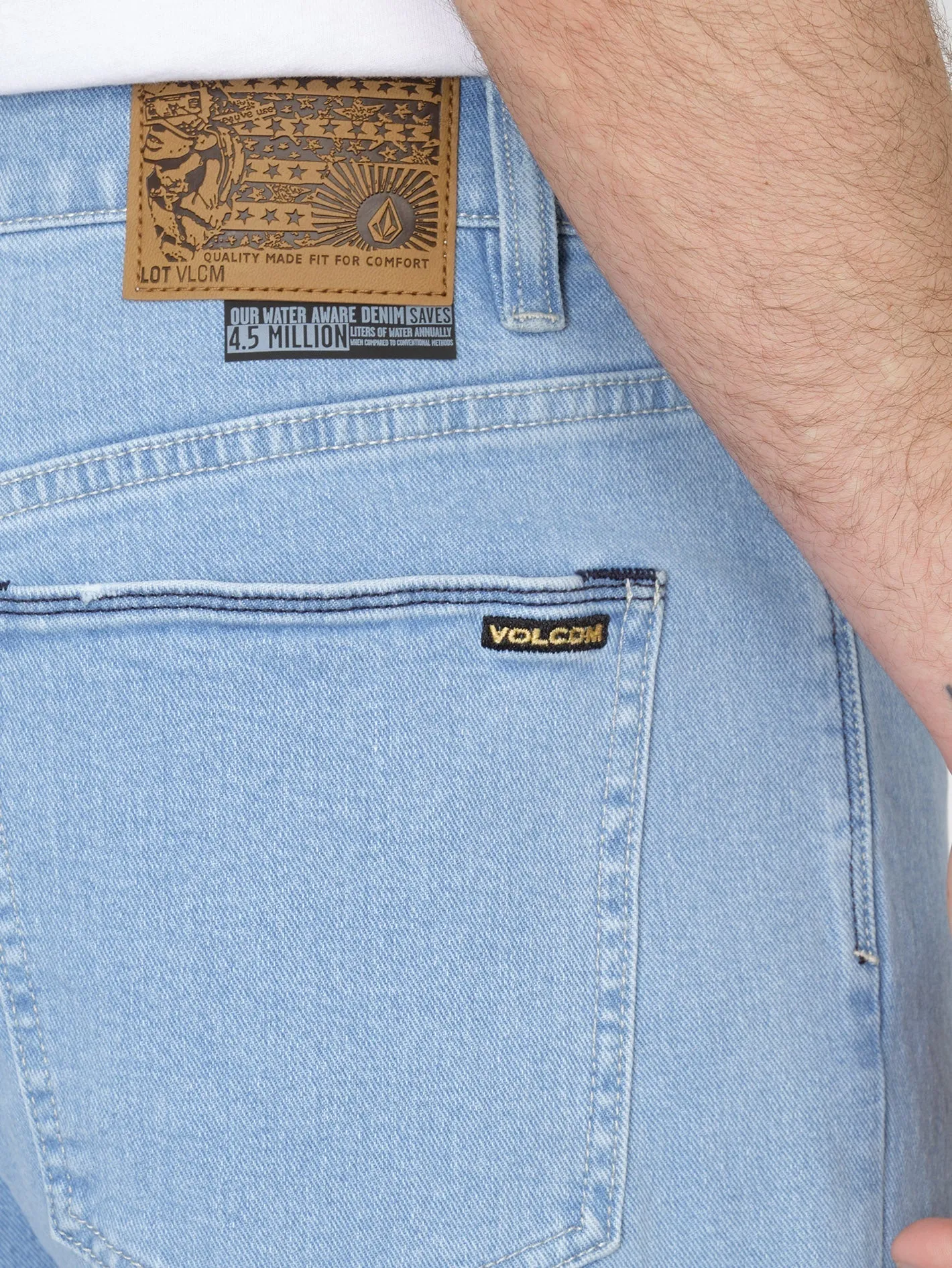 Jean Modown Tapered - LIGHT VINTAGE INDIGO