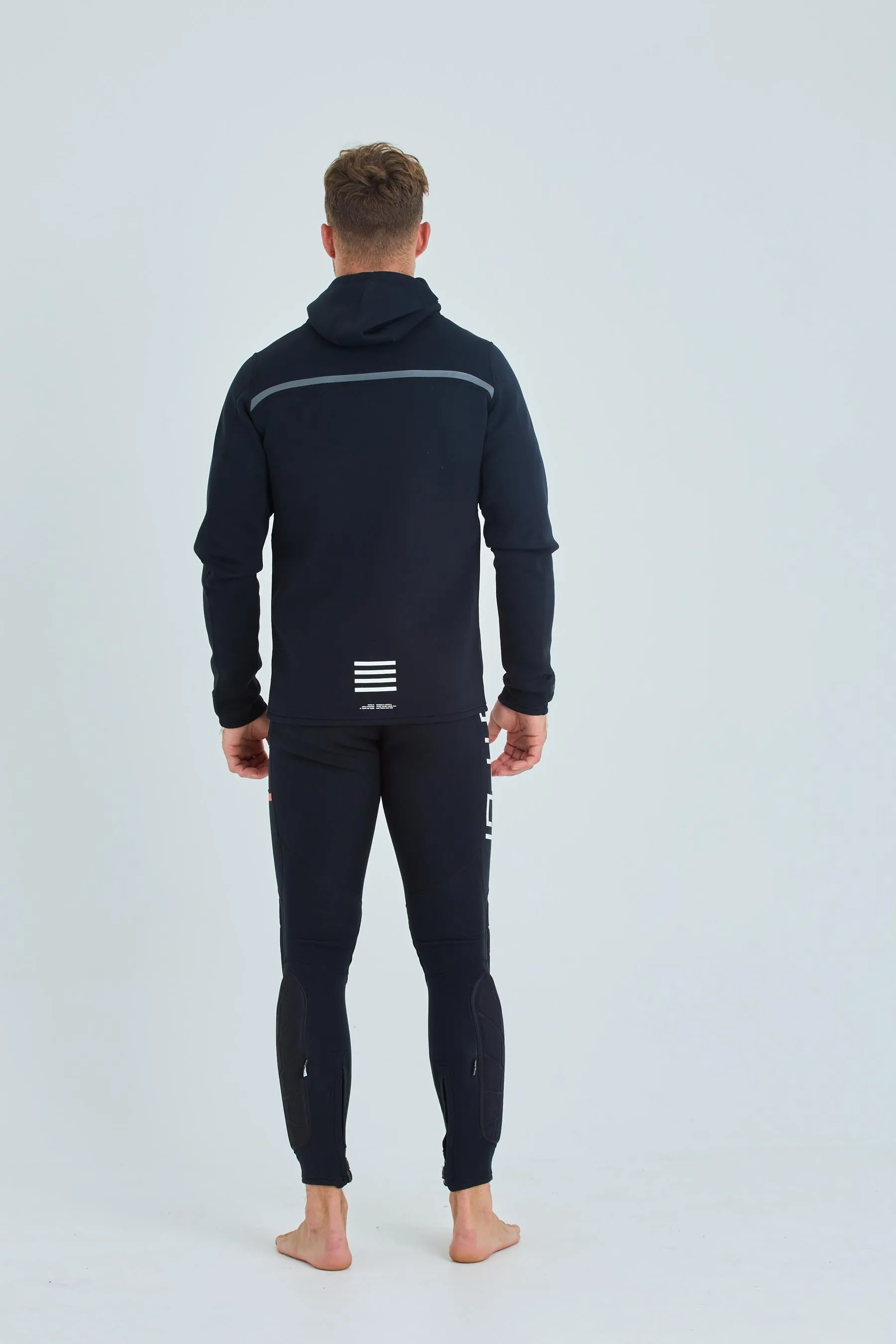 Jetpilot RX Vault Mens Tour Coat - Black/White