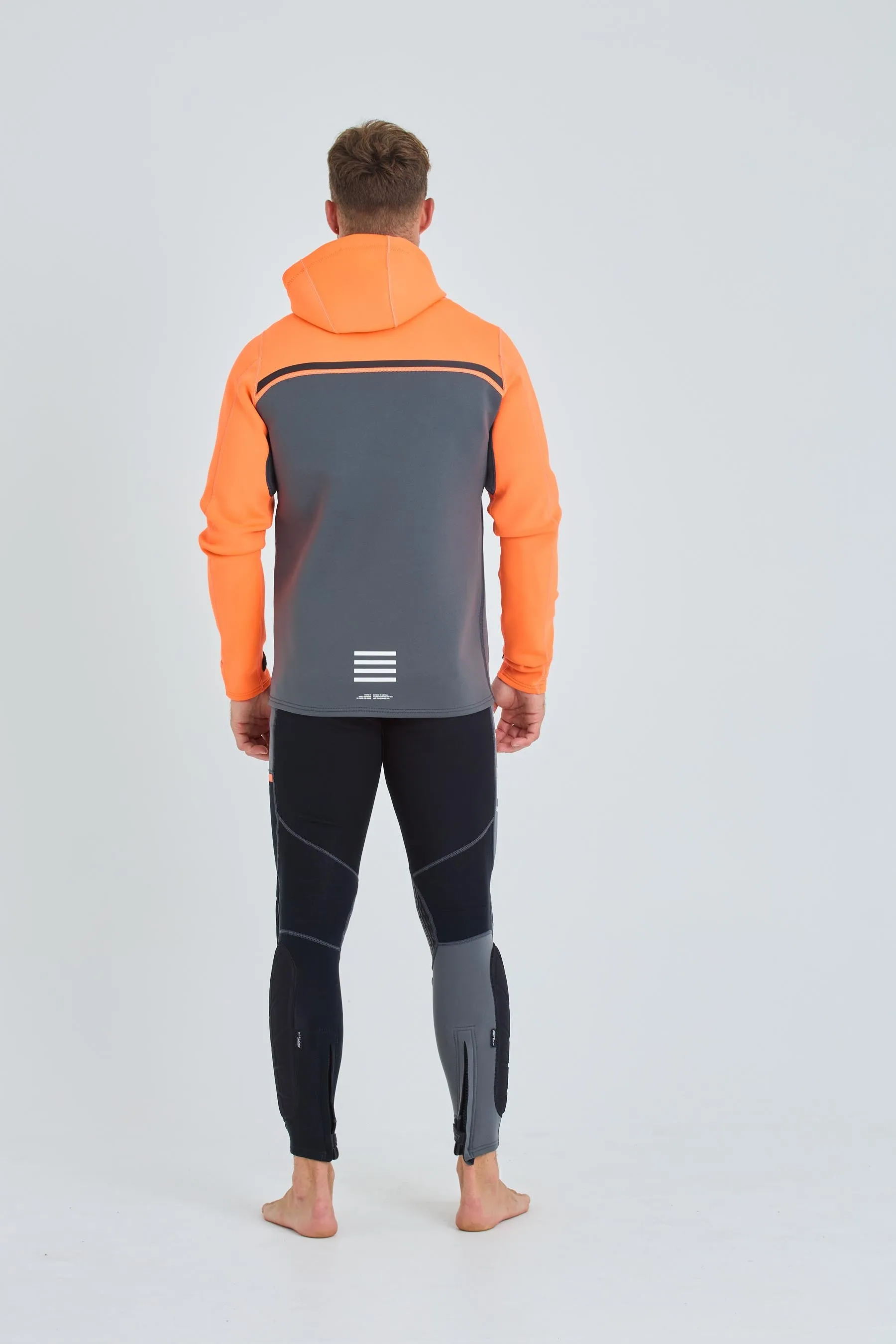 Jetpilot RX Vault Mens Tour Coat - Char/Orange