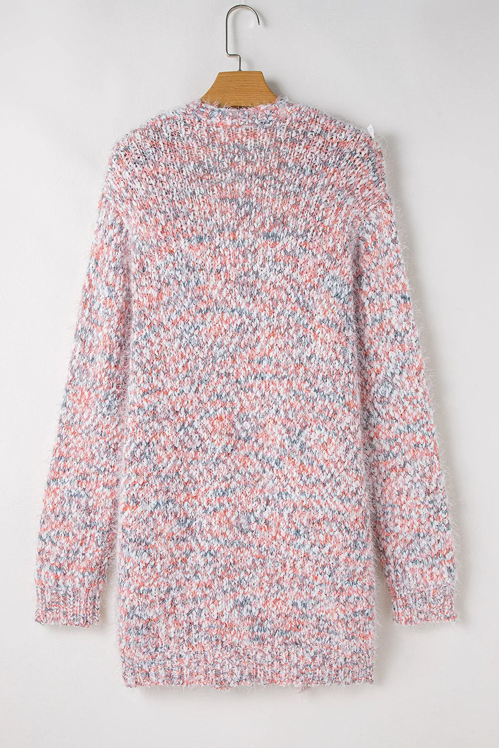 KaleaBoutique Multicolor Confetti Open Front Knit Cardigan