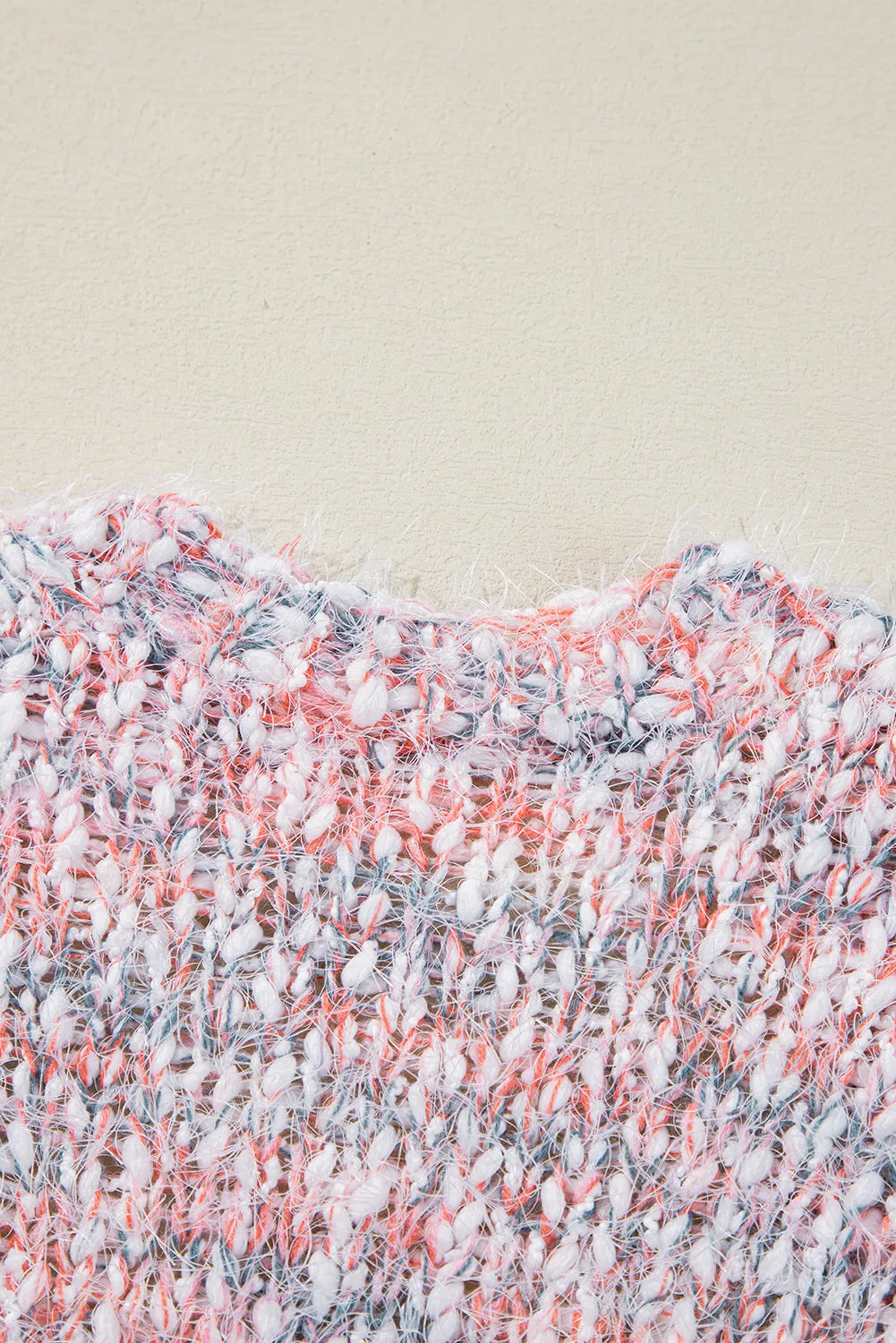 KaleaBoutique Multicolor Confetti Open Front Knit Cardigan