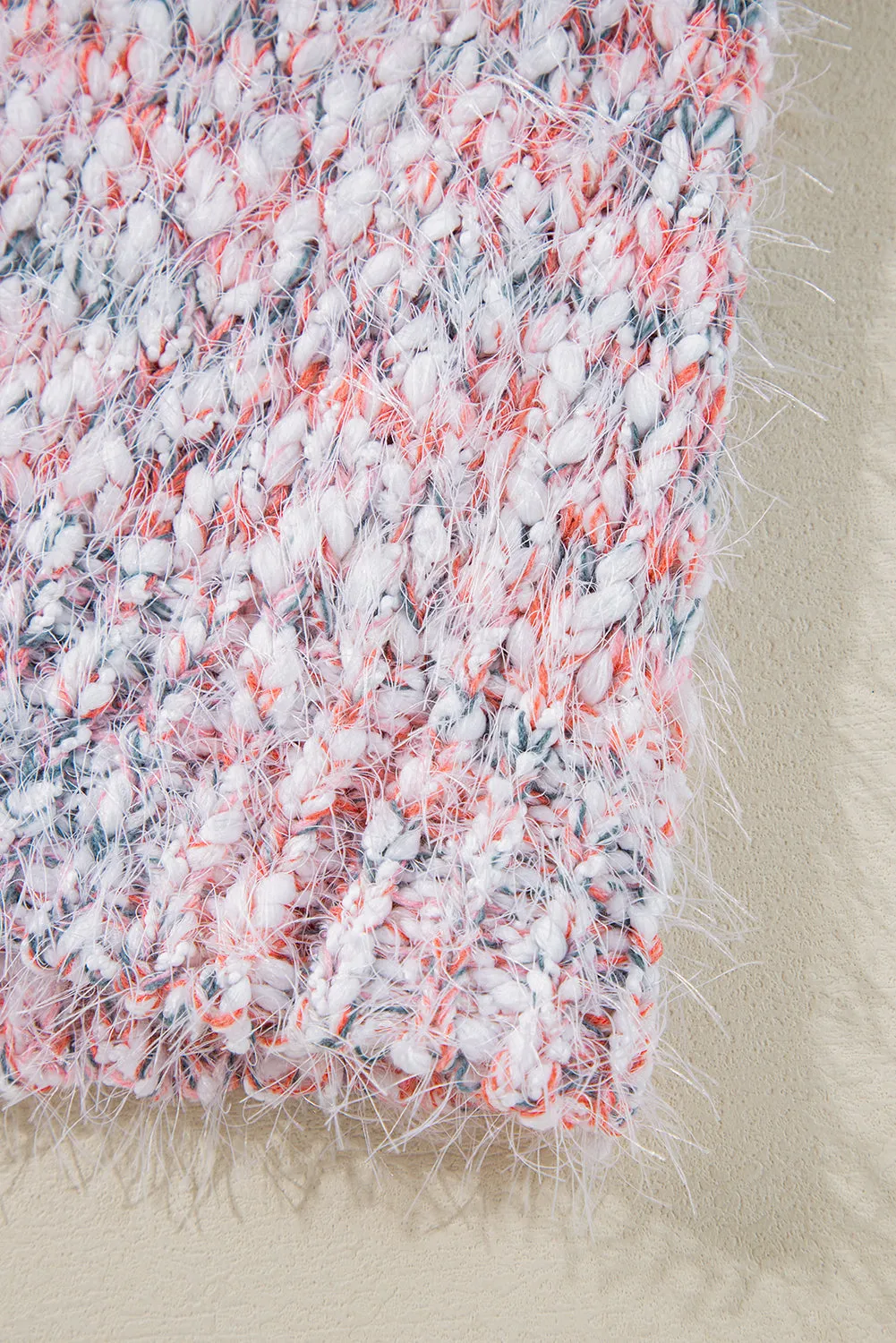 KaleaBoutique Multicolor Confetti Open Front Knit Cardigan