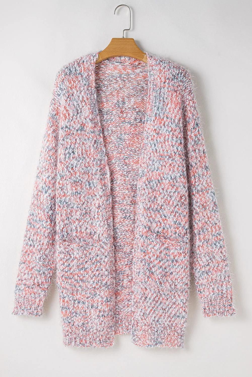 KaleaBoutique Multicolor Confetti Open Front Knit Cardigan