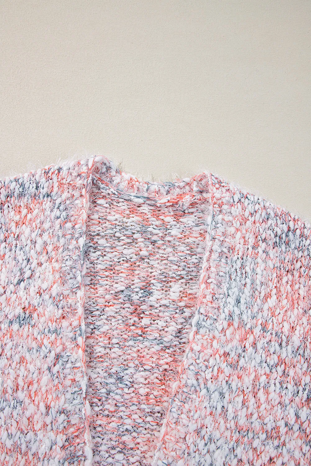 KaleaBoutique Multicolor Confetti Open Front Knit Cardigan