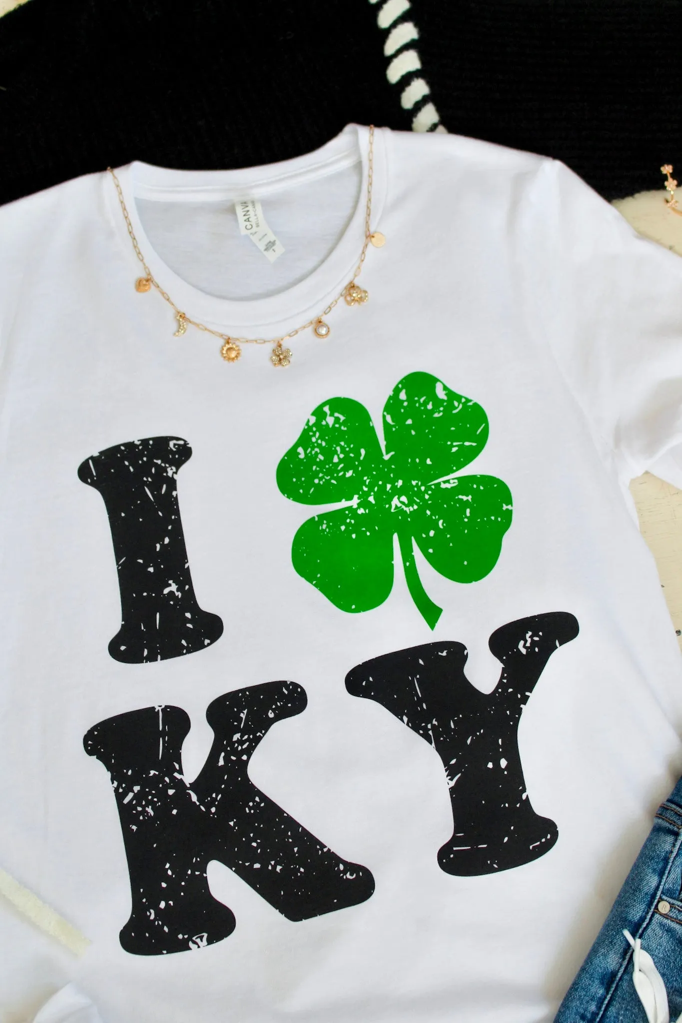 Kentucky Charm Graphic Tee • White