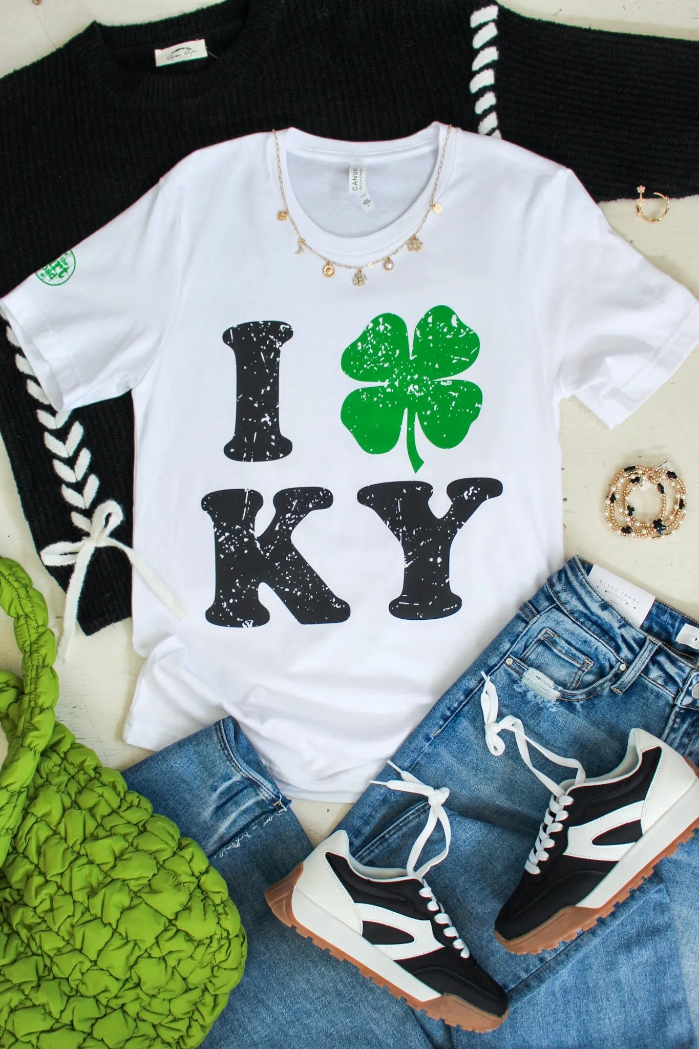 Kentucky Charm Graphic Tee • White