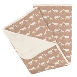 Kickee Pants Print Stroller Blanket Doe and Fawn