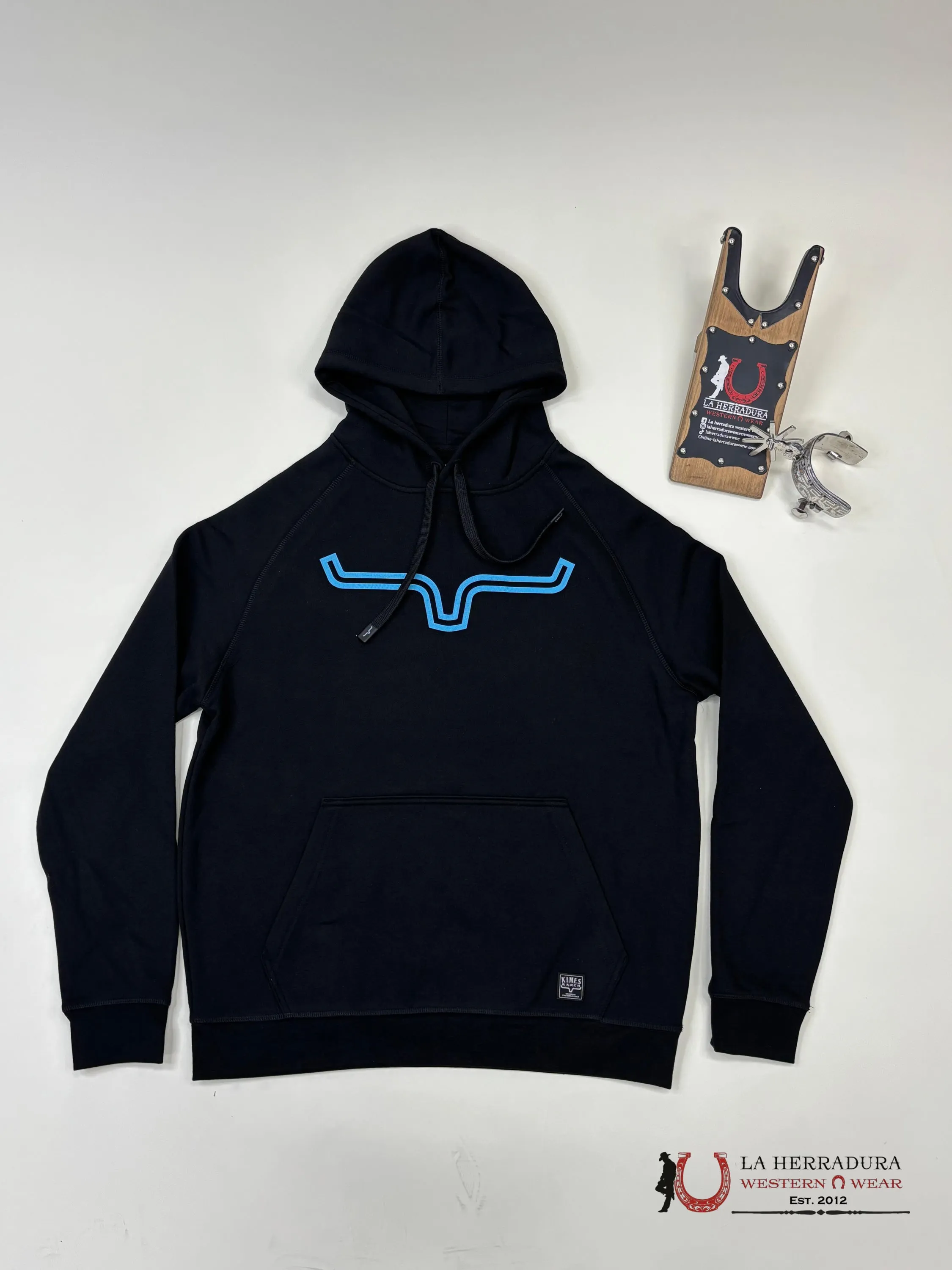 KIMES RANCH OUTLIER HOODIE BLACK