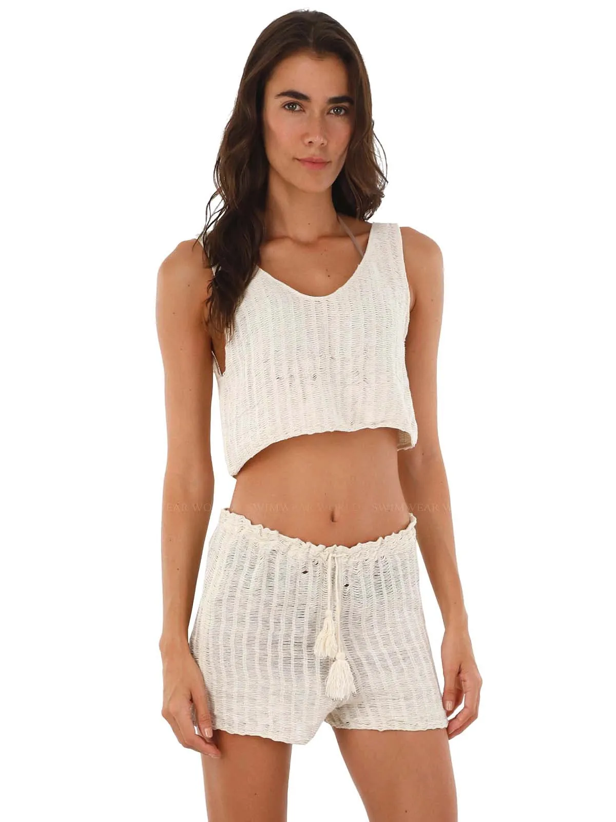 Krewel Crop-Split Short ::RET
