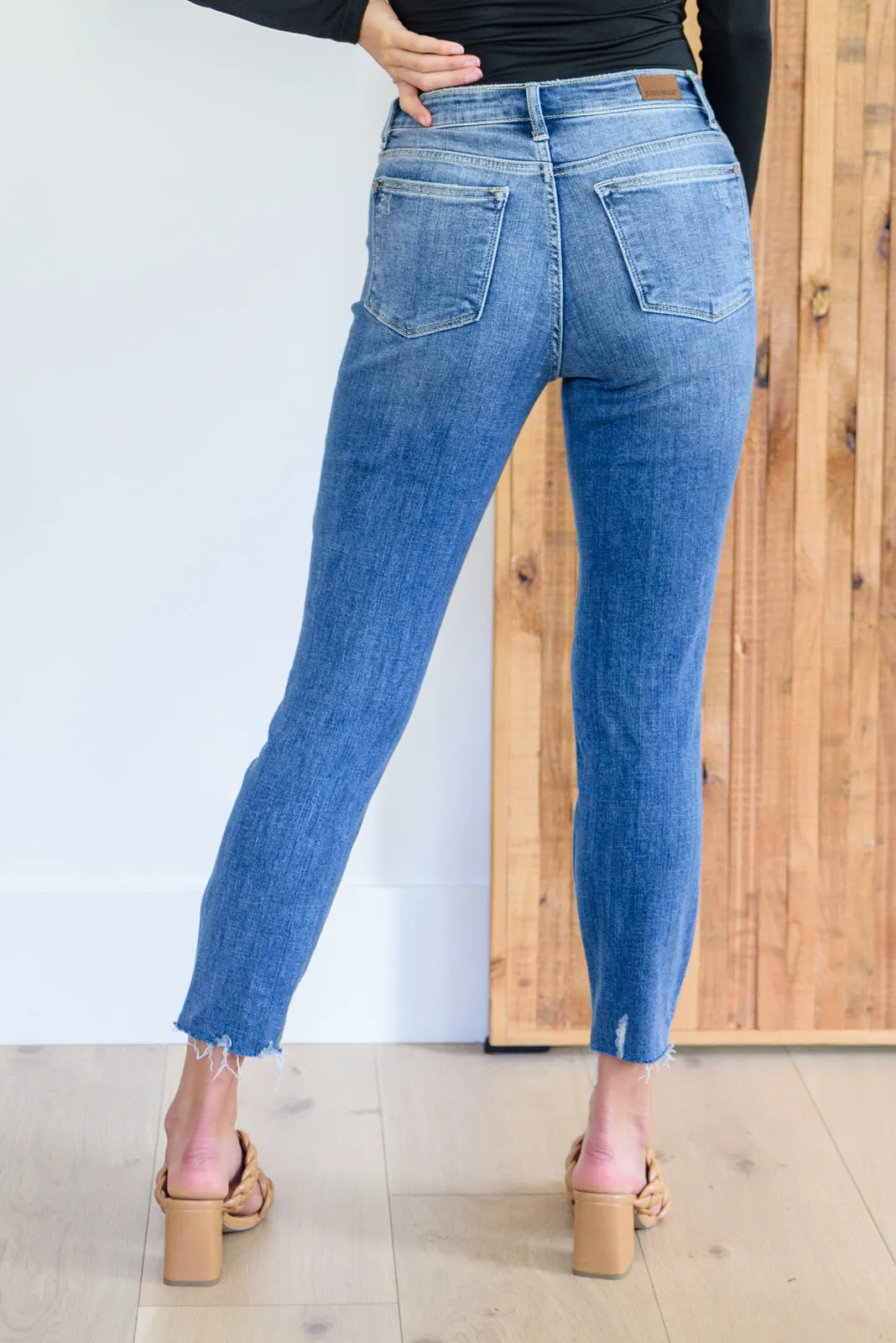 Kyla Destroyed Hi Waist Relaxed Fit by Judy Blue