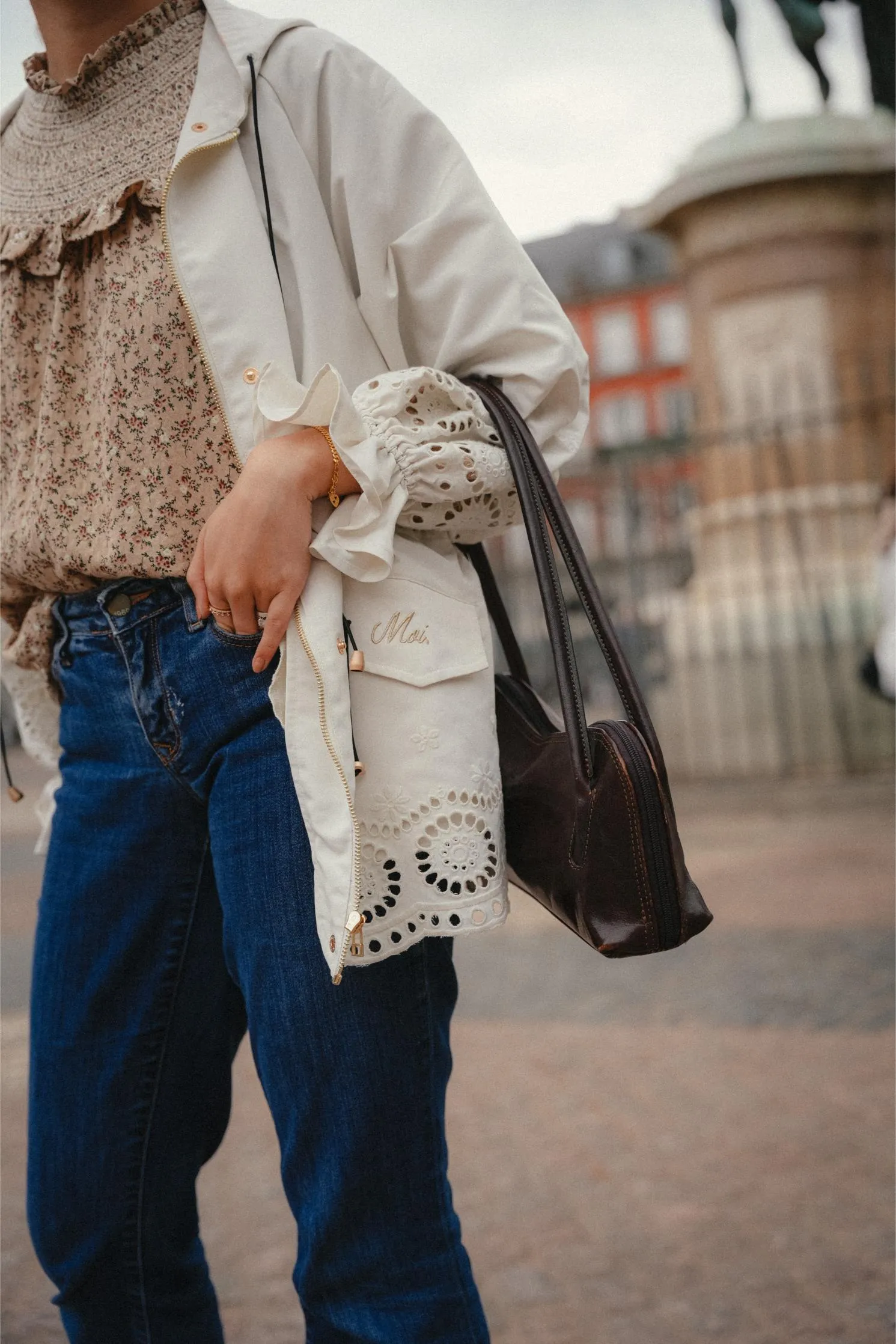 LE COOL PARKA IN MERINGUE