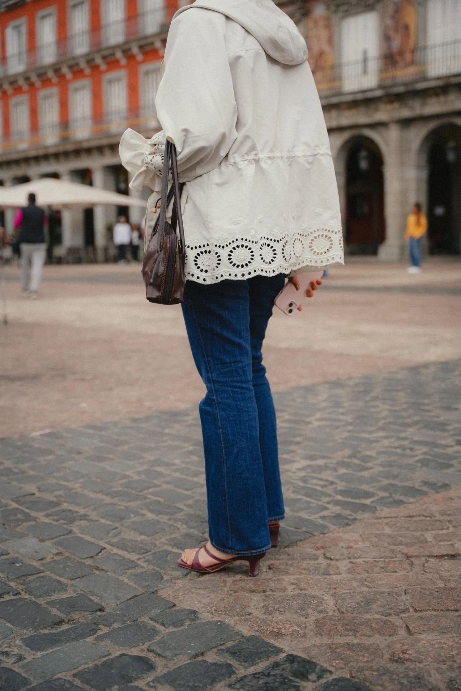 LE COOL PARKA IN MERINGUE
