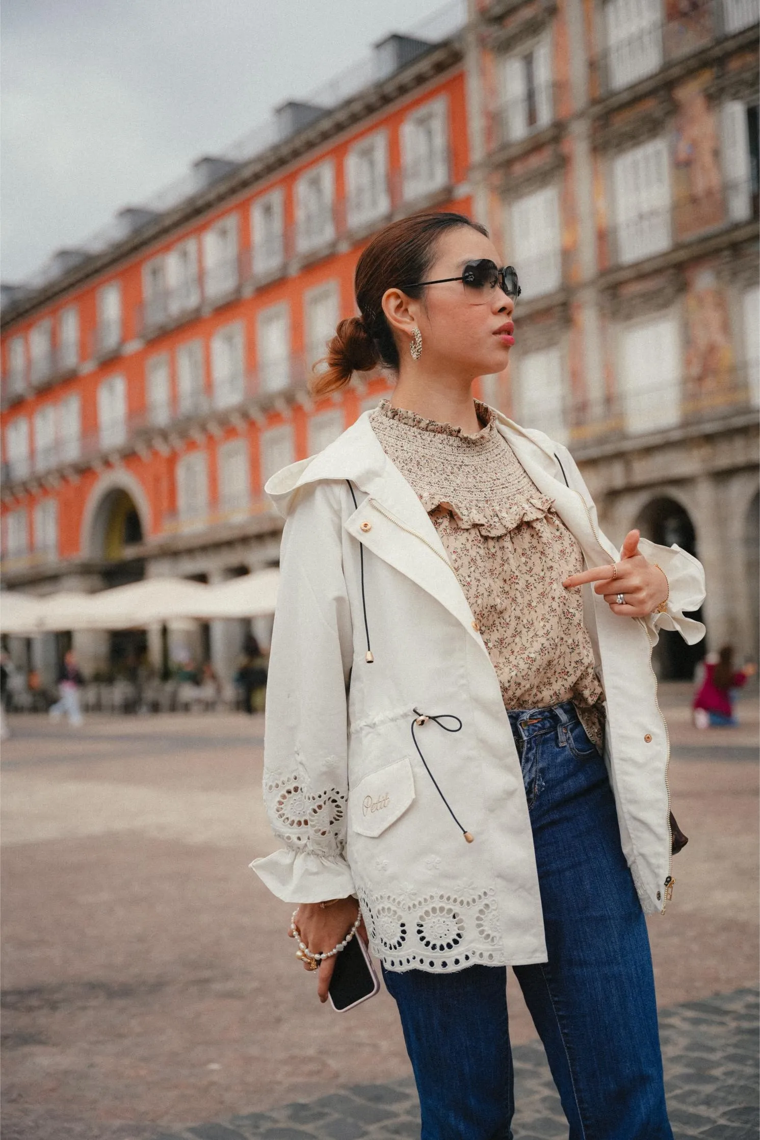 LE COOL PARKA IN MERINGUE