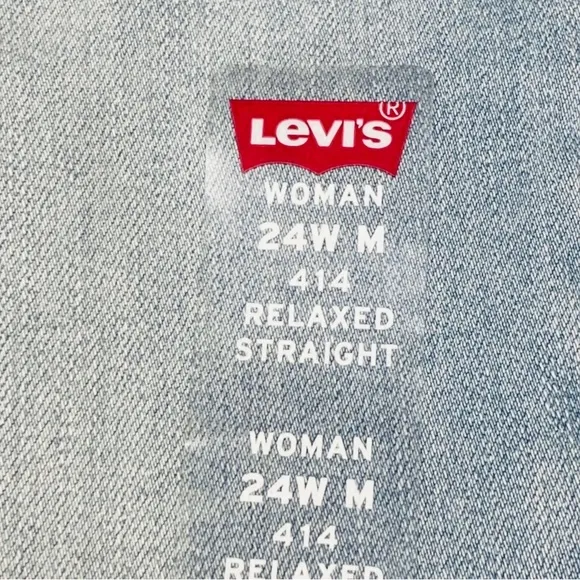Levi's Women’s Denim Jeans Size 24W NWT
